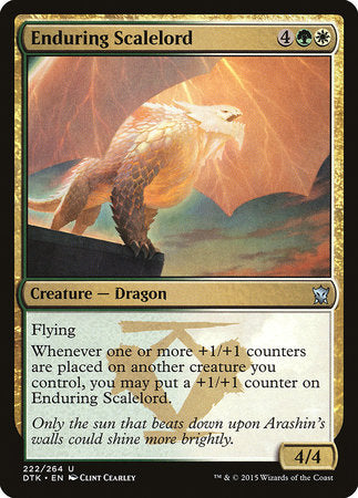 Enduring Scalelord [Dragons of Tarkir] | Event Horizon Hobbies CA