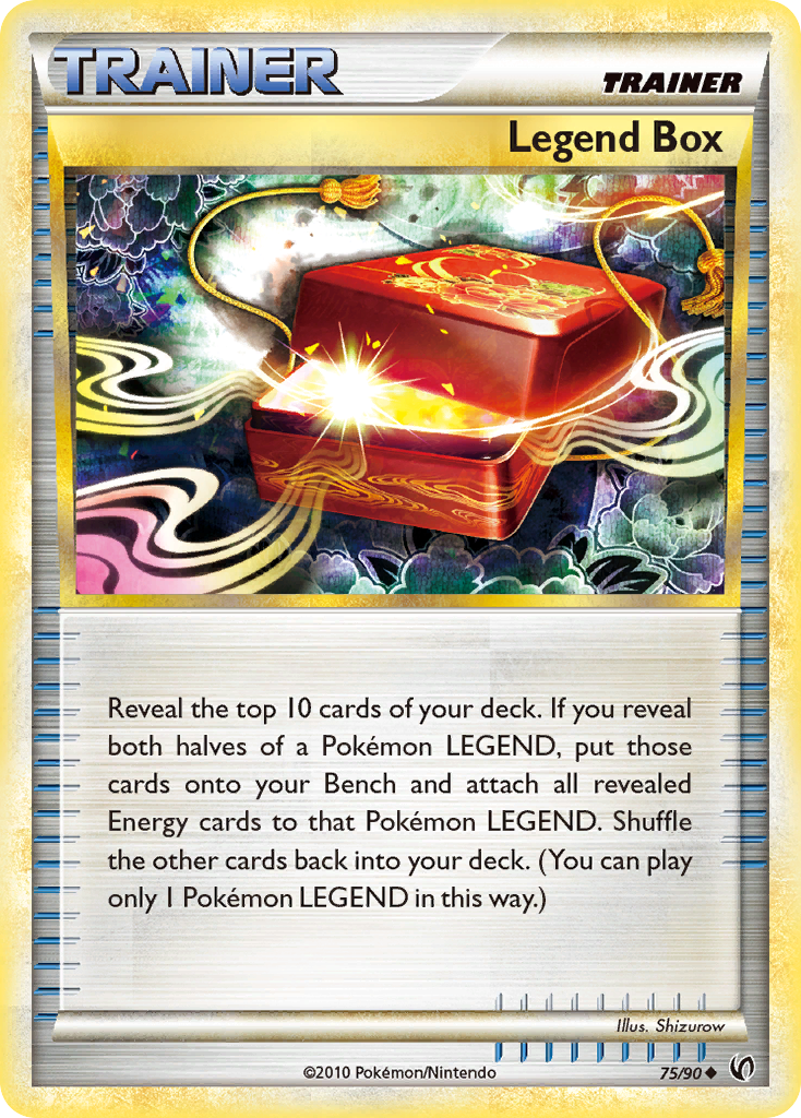 Legend Box (75/90) [HeartGold & SoulSilver: Undaunted] | Event Horizon Hobbies CA