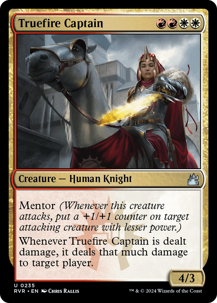 Truefire Captain [Ravnica Remastered] | Event Horizon Hobbies CA