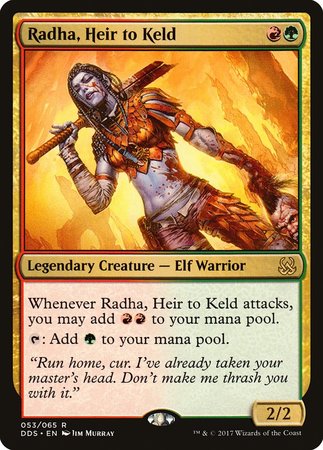 Radha, Heir to Keld [Duel Decks: Mind vs. Might] | Event Horizon Hobbies CA