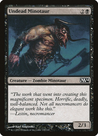 Undead Minotaur [Magic 2014] | Event Horizon Hobbies CA