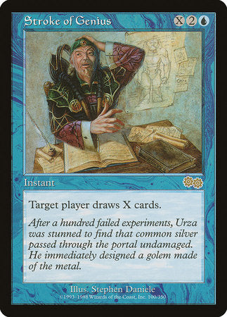 Stroke of Genius [Urza's Saga] | Event Horizon Hobbies CA