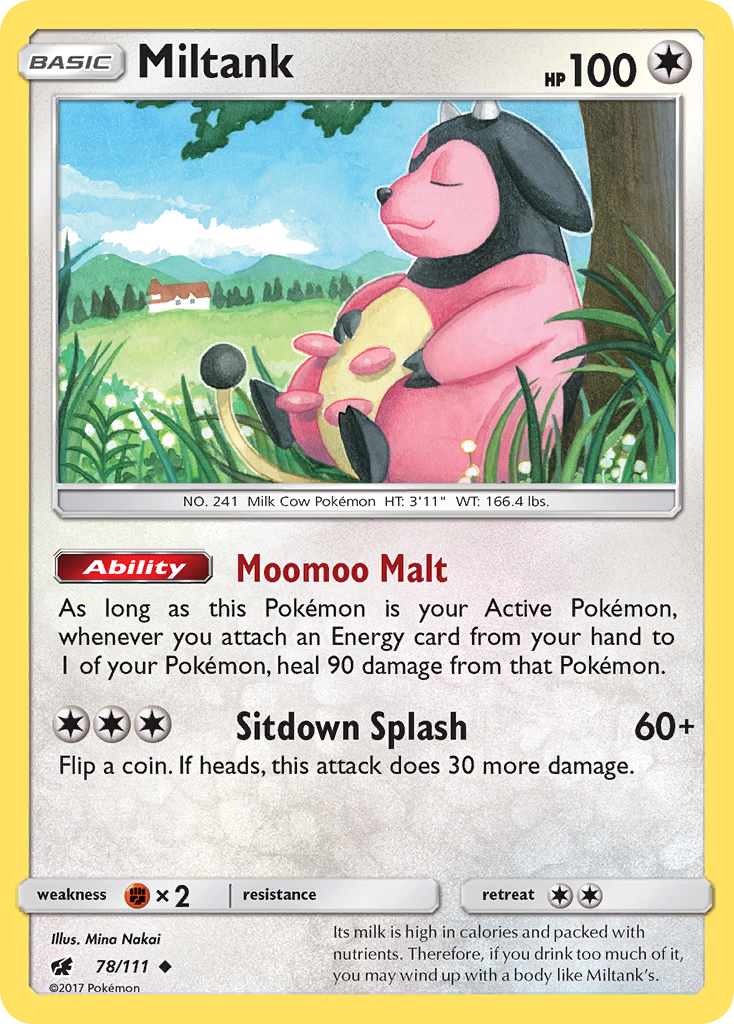 Miltank (78/111) [Sun & Moon: Crimson Invasion] | Event Horizon Hobbies CA