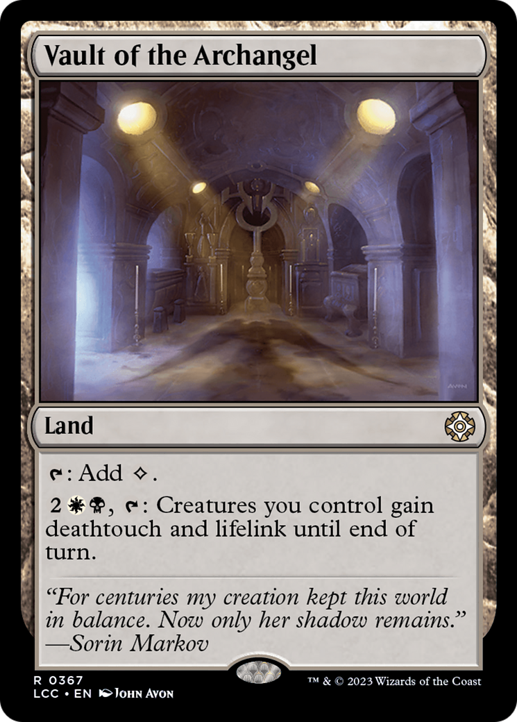 Vault of the Archangel [The Lost Caverns of Ixalan Commander] | Event Horizon Hobbies CA