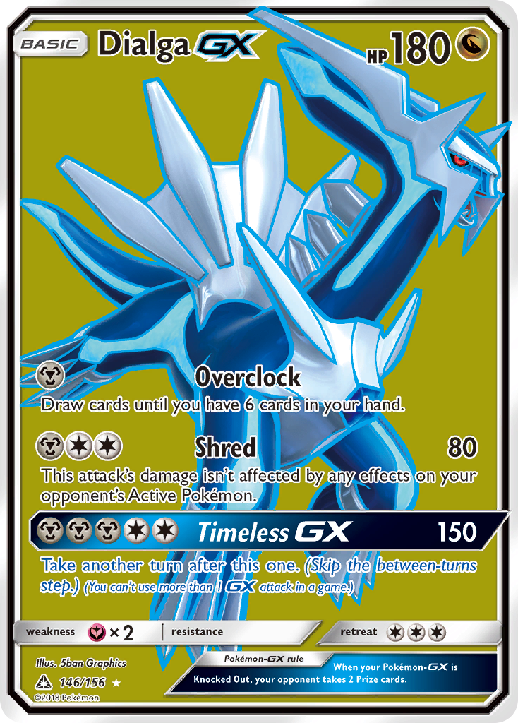 Dialga GX (146/156) [Sun & Moon: Ultra Prism] | Event Horizon Hobbies CA