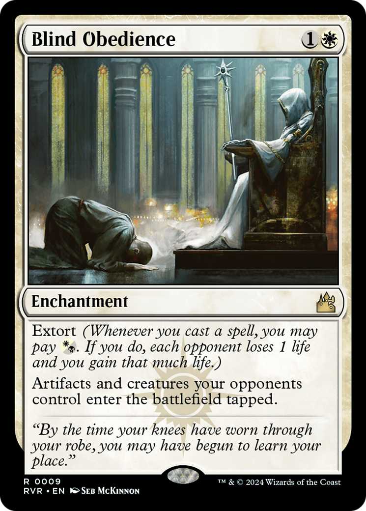 Blind Obedience [Ravnica Remastered] | Event Horizon Hobbies CA