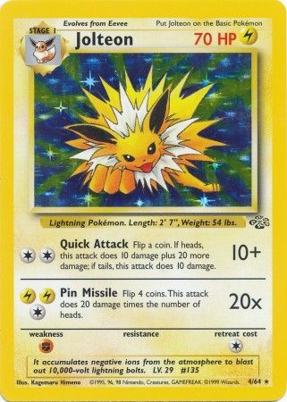 Jolteon (4/64) [Jungle Unlimited] | Event Horizon Hobbies CA