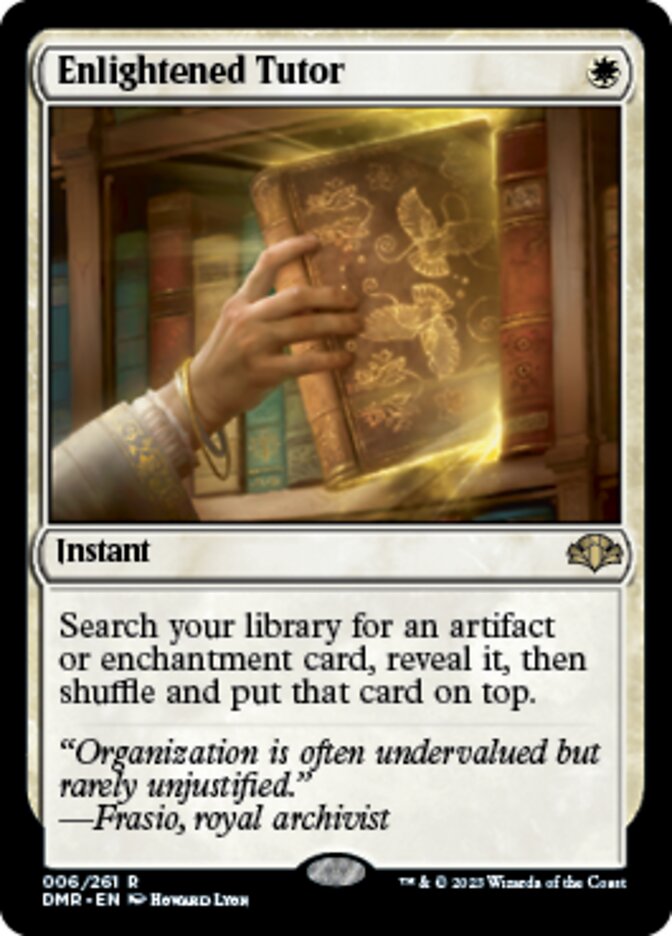 Enlightened Tutor [Dominaria Remastered] | Event Horizon Hobbies CA