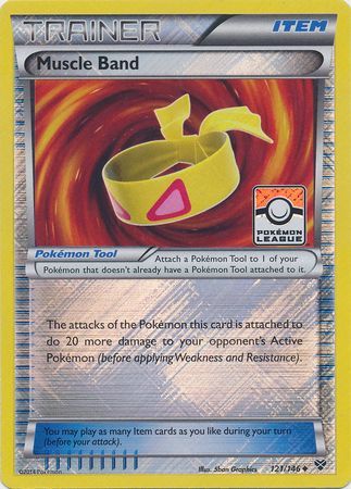 Muscle Band (121/146) (League Promo) [XY: Base Set] | Event Horizon Hobbies CA