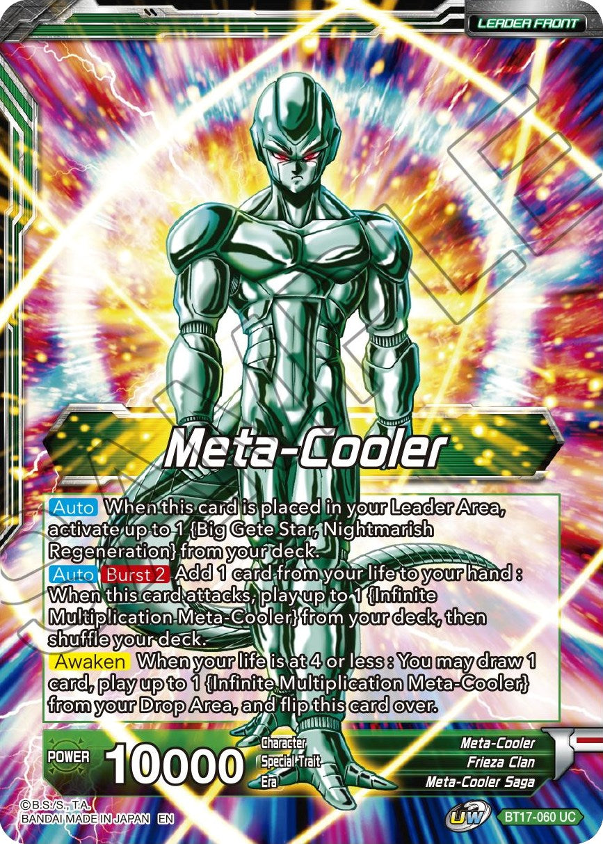 Meta-Cooler // Meta-Cooler Core, Unlimited Power (BT17-060) [Ultimate Squad Prerelease Promos] | Event Horizon Hobbies CA