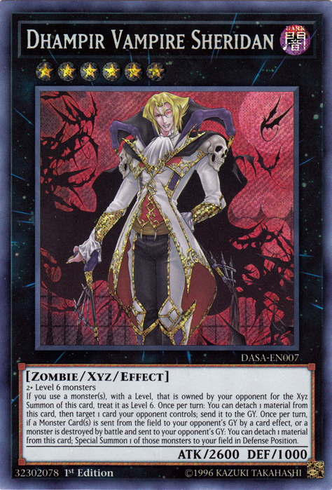 Dhampir Vampire Sheridan [DASA-EN007] Secret Rare | Event Horizon Hobbies CA