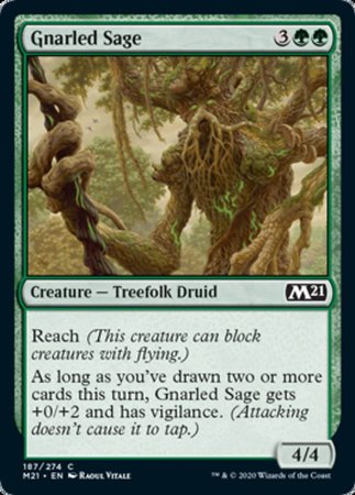 Gnarled Sage [Core Set 2021] | Event Horizon Hobbies CA