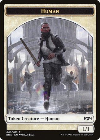 Human Token [Ravnica Allegiance Tokens] | Event Horizon Hobbies CA