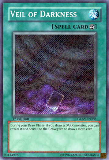 Veil of Darkness [GLAS-EN088] Secret Rare | Event Horizon Hobbies CA