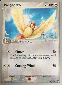 Pidgeotto (45/112) (Eeveelutions - Jimmy Ballard) [World Championships 2006] | Event Horizon Hobbies CA