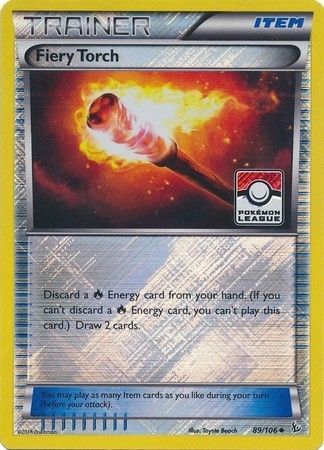 Fiery Torch (89/106) (League Promo) [XY: Flashfire] | Event Horizon Hobbies CA