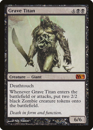 Grave Titan [Magic 2011] | Event Horizon Hobbies CA