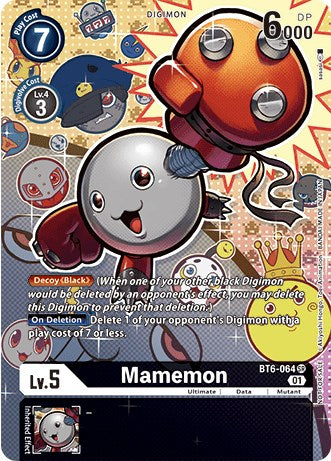 Mamemon [BT6-064] (Alternate Art) (Revision Pack 2021) [Double Diamond Promos] | Event Horizon Hobbies CA