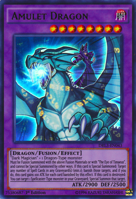 Amulet Dragon [DRL3-EN043] Ultra Rare | Event Horizon Hobbies CA