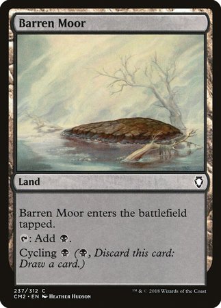 Barren Moor [Commander Anthology Volume II] | Event Horizon Hobbies CA