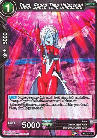 Towa, Space Time Unleashed (BT3-115) [Cross Worlds] | Event Horizon Hobbies CA