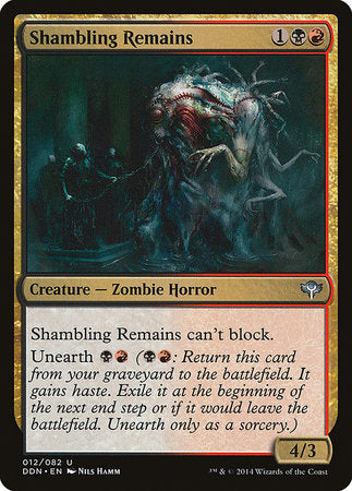 Shambling Remains [Duel Decks: Speed vs. Cunning] | Event Horizon Hobbies CA