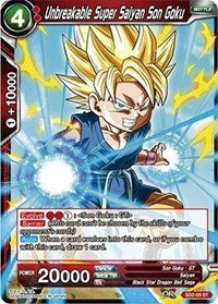 Unbreakable Super Saiyan Son Goku (SD2-03) [Cross Worlds] | Event Horizon Hobbies CA