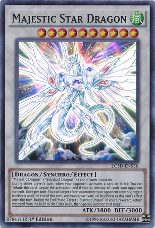 Majestic Star Dragon [LC5D-EN036] Super Rare | Event Horizon Hobbies CA