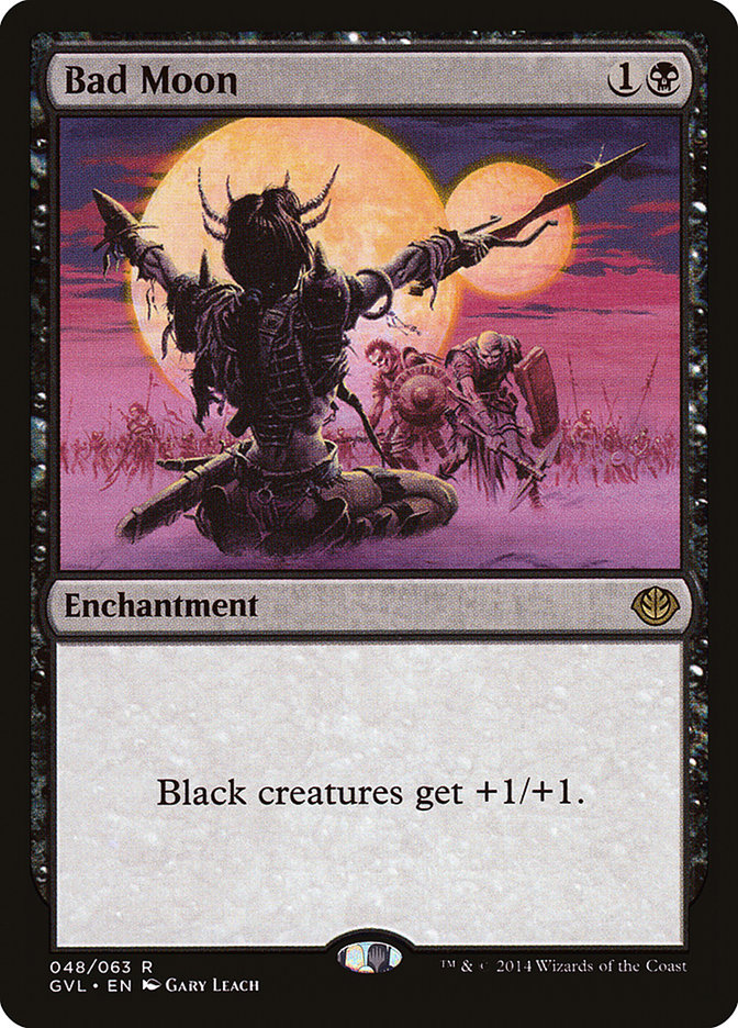 Bad Moon (Garruk vs. Liliana) [Duel Decks Anthology] | Event Horizon Hobbies CA