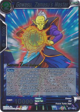 Gowasu, Zamasu's Master (BT7-036_PR) [Assault of the Saiyans Prerelease Promos] | Event Horizon Hobbies CA