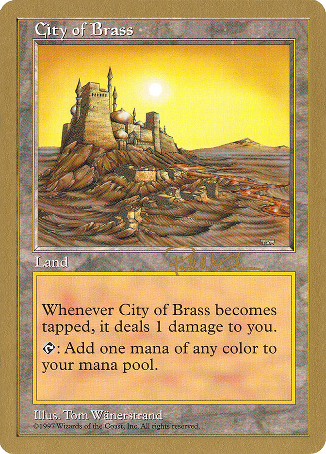 City of Brass (Paul McCabe) [World Championship Decks 1997] | Event Horizon Hobbies CA