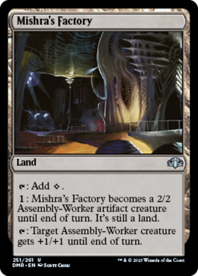 Mishra's Factory [Dominaria Remastered] | Event Horizon Hobbies CA