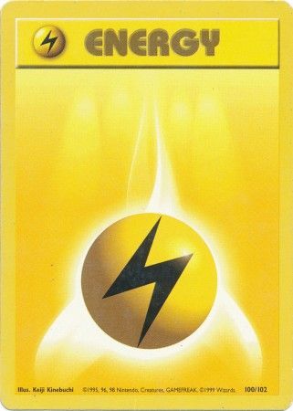 Lightning Energy (100/102) [Base Set Unlimited] | Event Horizon Hobbies CA