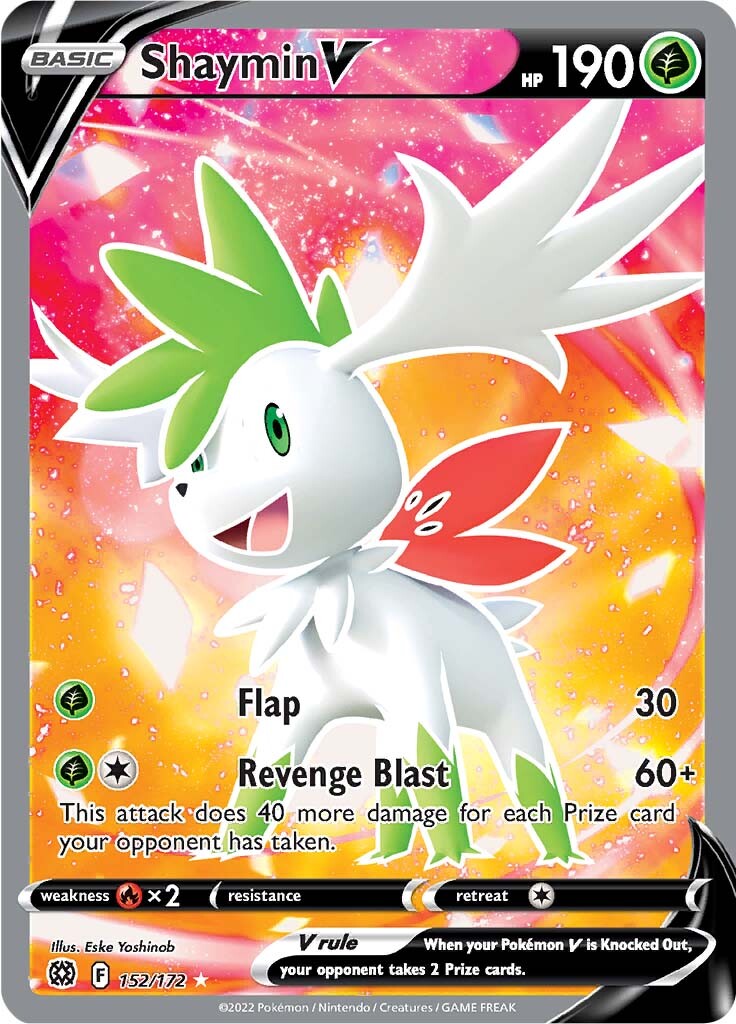 Shaymin V (152/172) [Sword & Shield: Brilliant Stars] | Event Horizon Hobbies CA