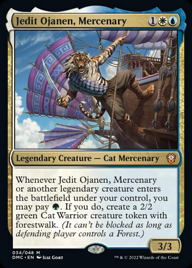 Jedit Ojanen, Mercenary [Dominaria United Commander] | Event Horizon Hobbies CA