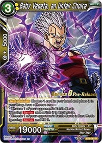 Baby Vegeta, an Unfair Choice (BT8-082_PR) [Malicious Machinations Prerelease Promos] | Event Horizon Hobbies CA