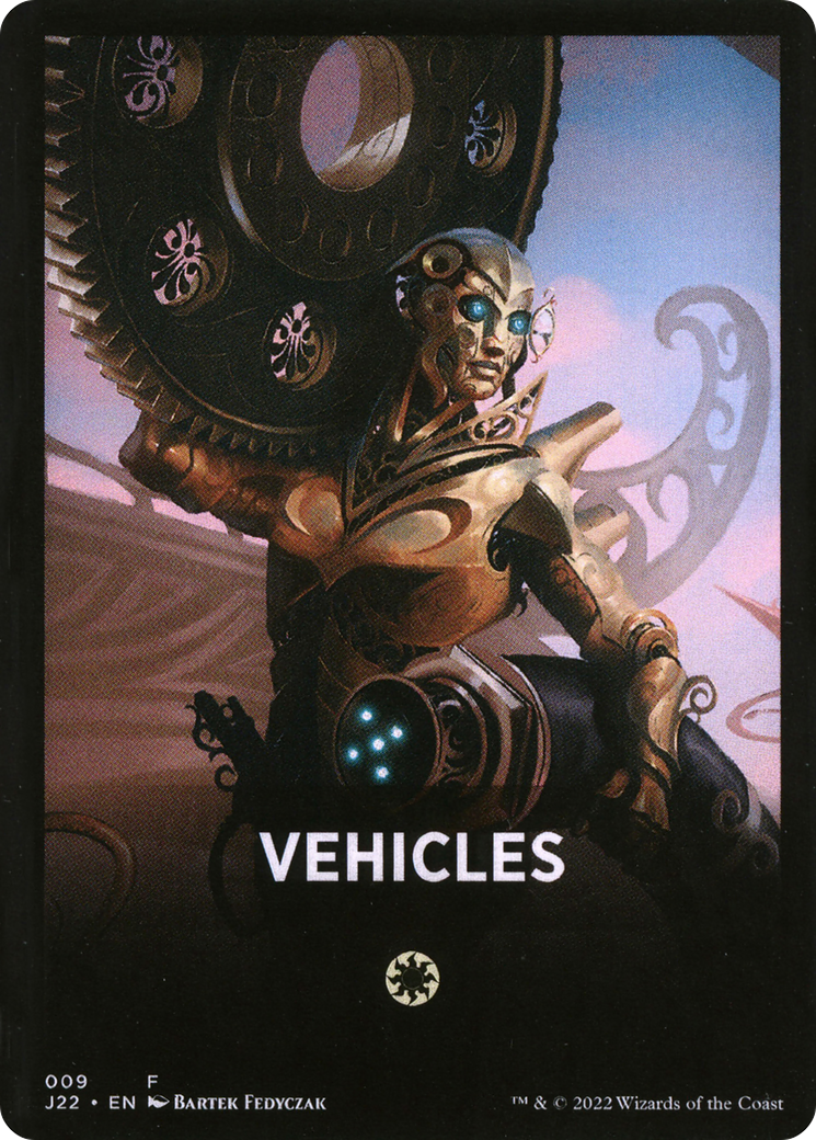 Vehicles Theme Card [Jumpstart 2022 Front Cards] | Event Horizon Hobbies CA