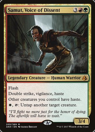 Samut, Voice of Dissent [Amonkhet] | Event Horizon Hobbies CA