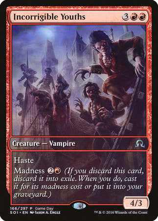 Incorrigible Youths [Shadows over Innistrad Promos]