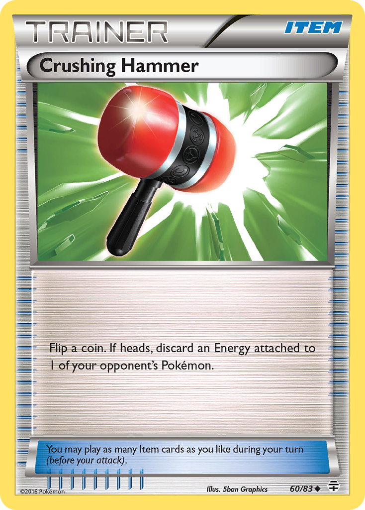 Crushing Hammer (60/83) [XY: Generations] | Event Horizon Hobbies CA