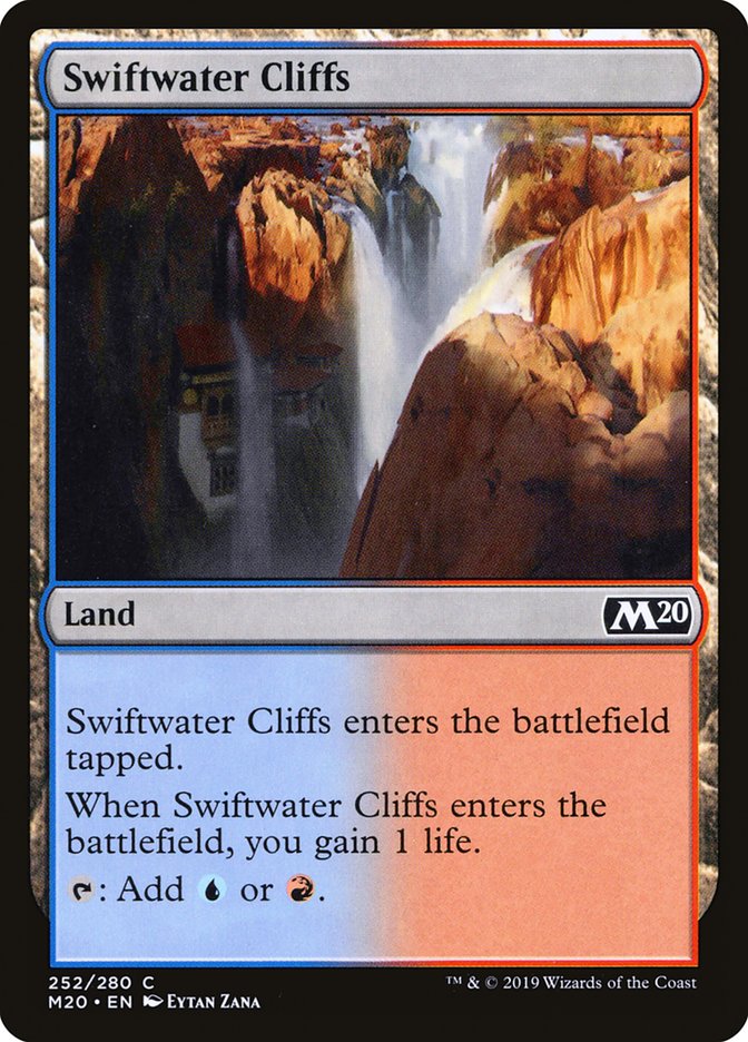 Swiftwater Cliffs [Core Set 2020] | Event Horizon Hobbies CA