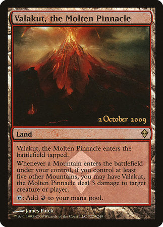 Valakut, the Molten Pinnacle [Zendikar Promos] | Event Horizon Hobbies CA