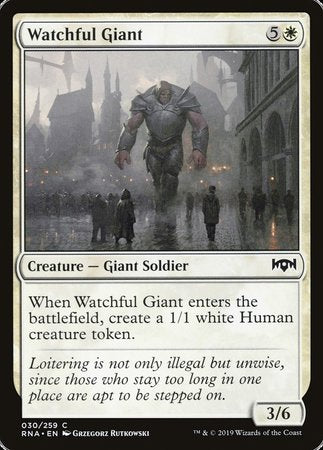 Watchful Giant [Ravnica Allegiance] | Event Horizon Hobbies CA