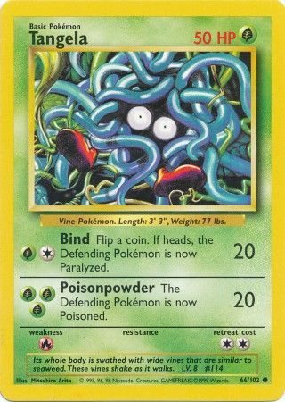 Tangela (66/102) [Base Set Unlimited] | Event Horizon Hobbies CA