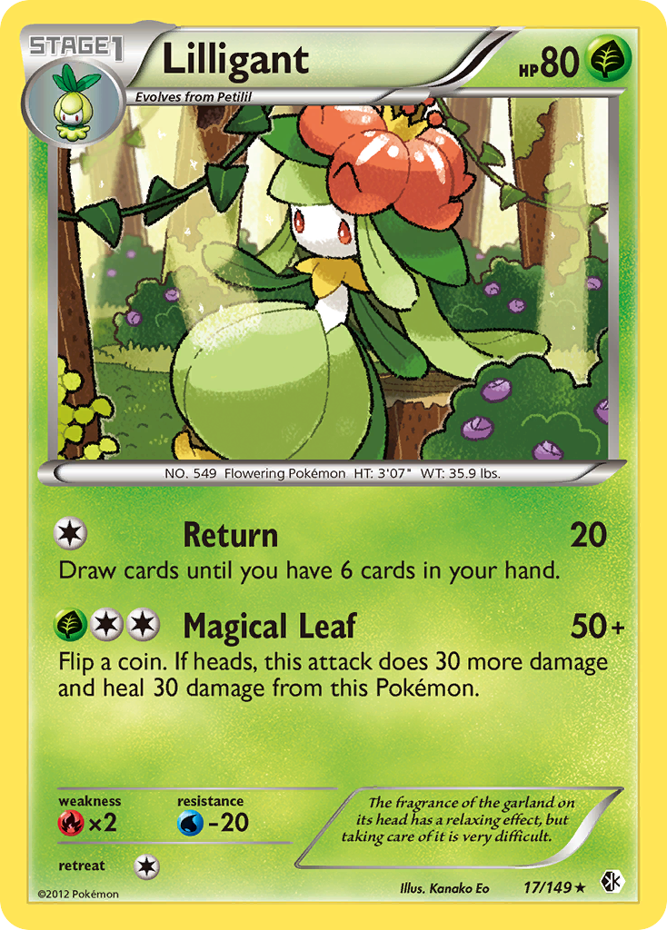 Lilligant (17/149) [Black & White: Boundaries Crossed] | Event Horizon Hobbies CA