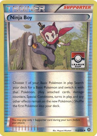 Ninja Boy (103/114) (League Promo) [XY: Steam Siege] | Event Horizon Hobbies CA