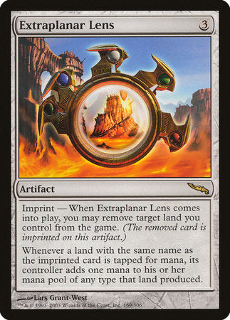 Extraplanar Lens [Mirrodin] | Event Horizon Hobbies CA