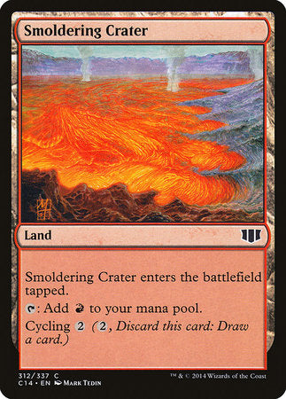 Smoldering Crater [Commander 2014] | Event Horizon Hobbies CA