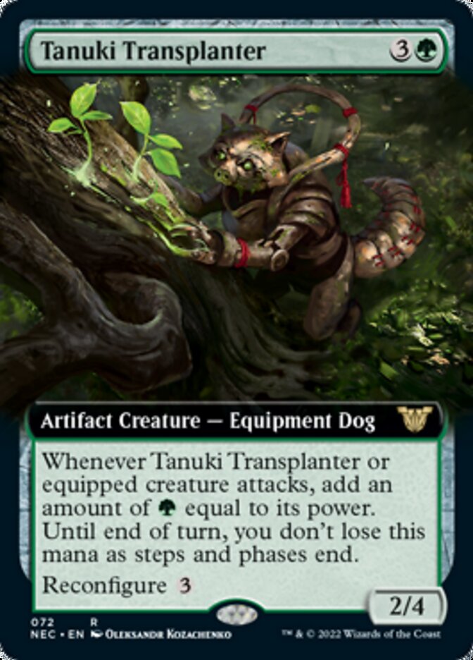 Tanuki Transplanter (Extended) [Kamigawa: Neon Dynasty Commander]