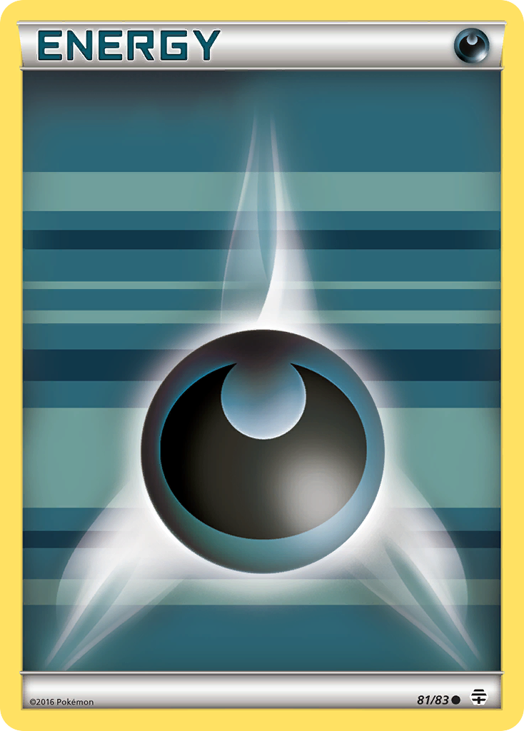 Darkness Energy (81/83) [XY: Generations] | Event Horizon Hobbies CA